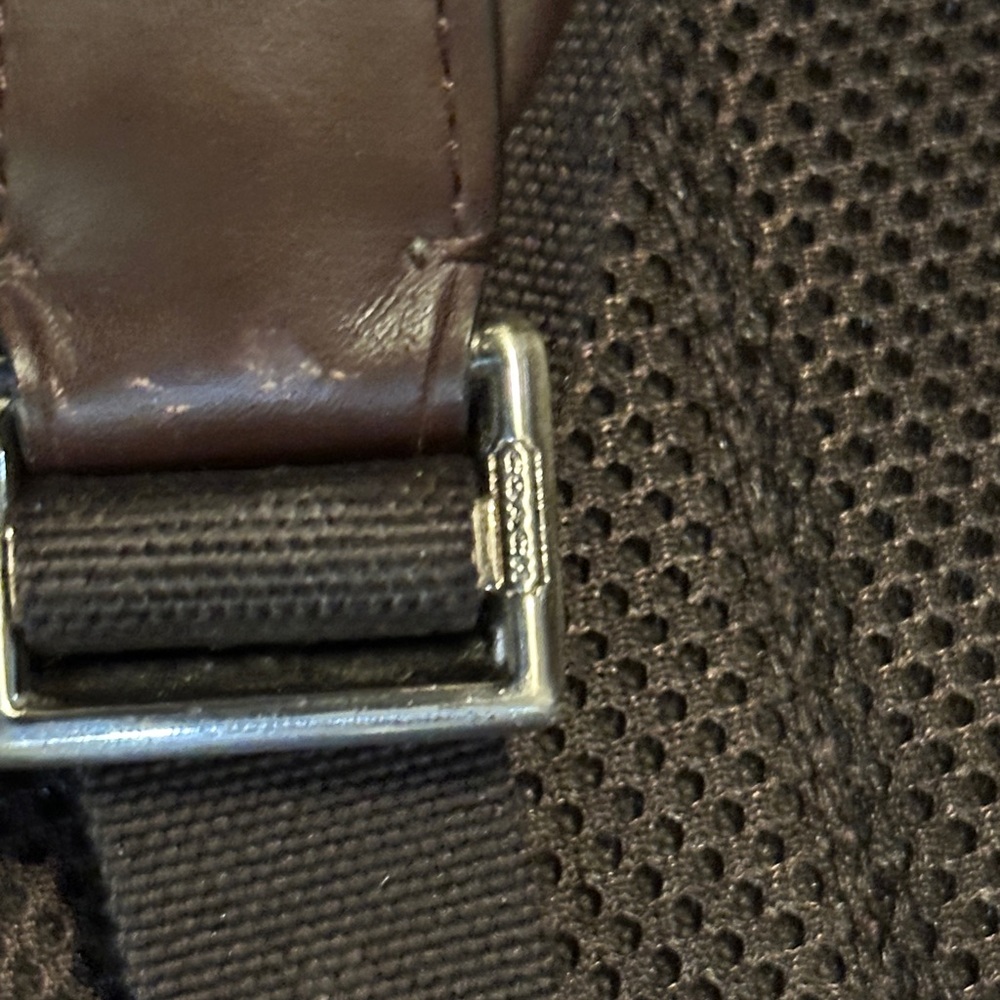 Vintage Coach Brick colored Backpack - Picture 7 of 16